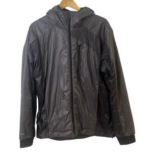 Eider‎ Polartec Men's Black Full Zip Hooded Insulated Lightweight Jacket XL Read